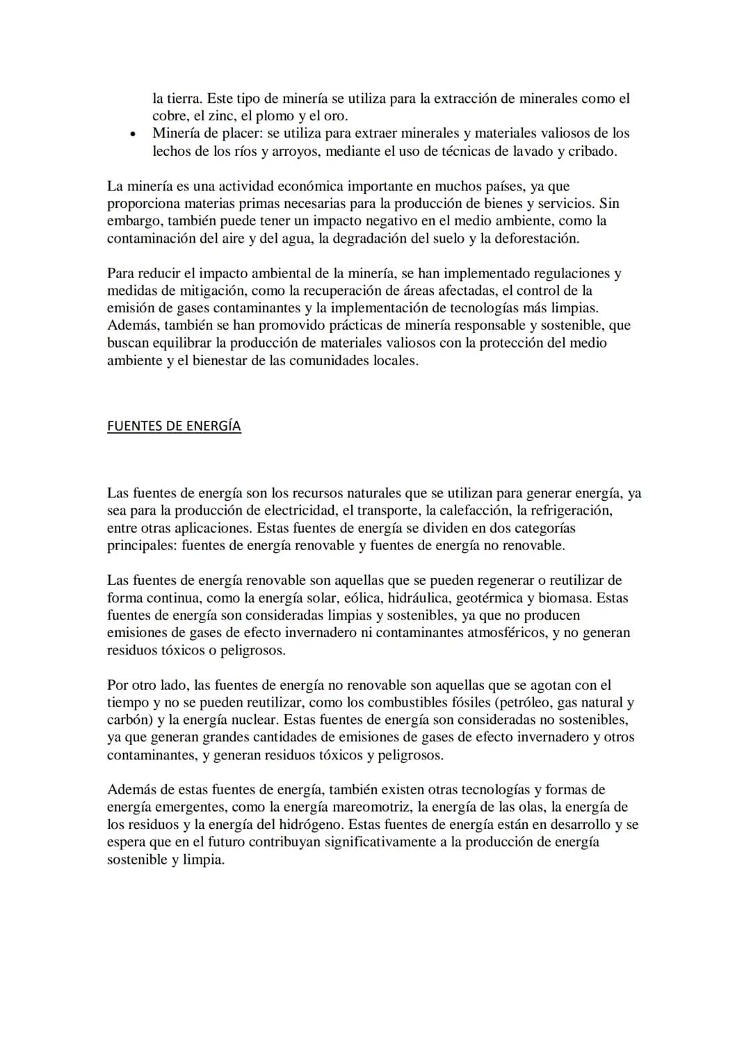 EL SECTOR PRIMARIO
1 sector primario es aquel que se dedica a la extracción o producción de materias primas
a partir de los recursos natural