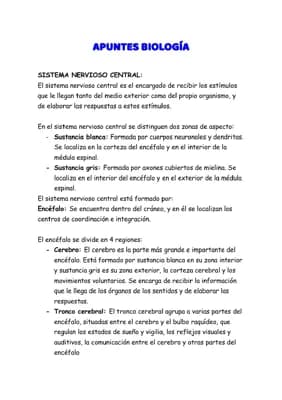 Know El Sistema Nervioso. Células del sistema nervioso, Estructura y funciones del Sistema Nervioso, Enfermedades del Sistema nervioso thumbnail
