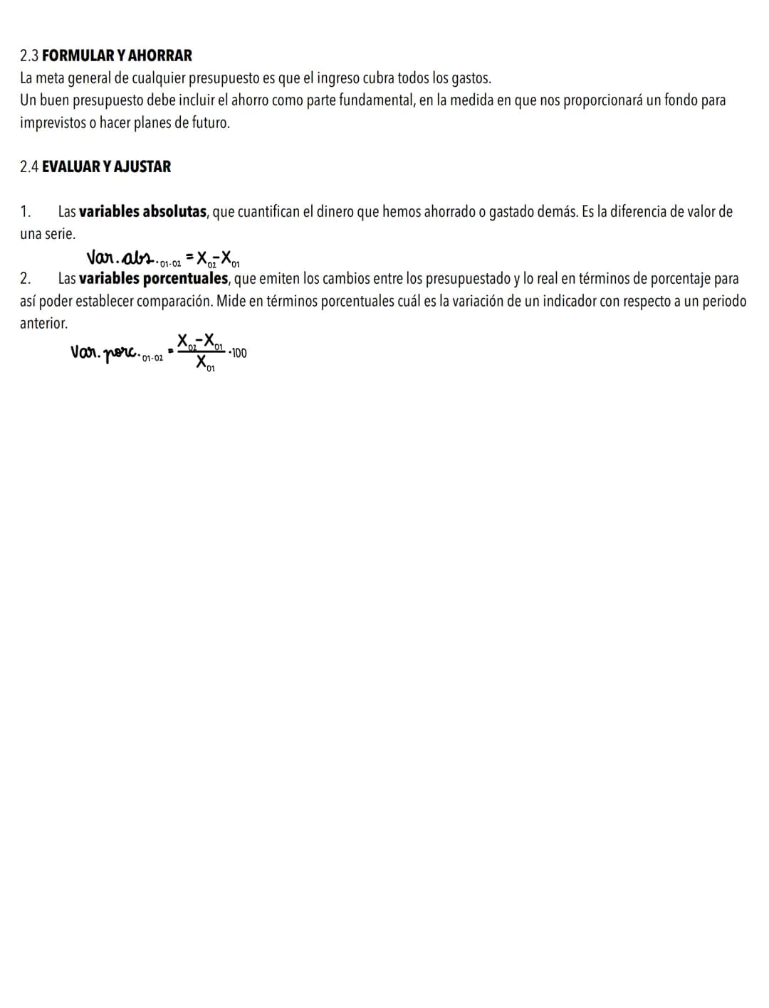 TEMA 5: PLANIFICACIÓN FINANCIERA
PUNTO 1: EL AHORRO
AHORRO: parte de los ingresos que no consumo ahora. Se consume en el futuro con los ingr