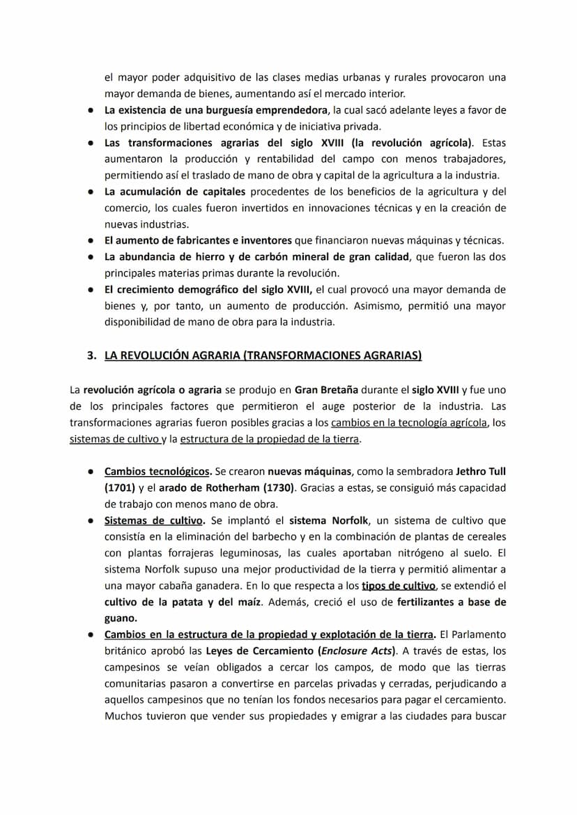 TEMA 3: LA REVOLUCIÓN INDUSTRIAL. LA RESTAURACIÓN
1. CONCEPTO DE REVOLUCIÓN INDUSTRIAL
La Revolución Industrial comenzó a partir de la segun