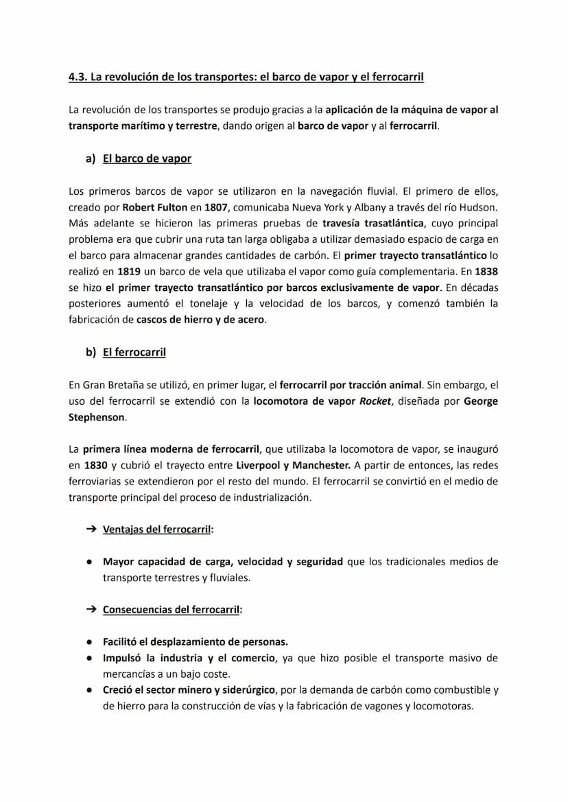 TEMA 3: LA REVOLUCIÓN INDUSTRIAL. LA RESTAURACIÓN
1. CONCEPTO DE REVOLUCIÓN INDUSTRIAL
La Revolución Industrial comenzó a partir de la segun