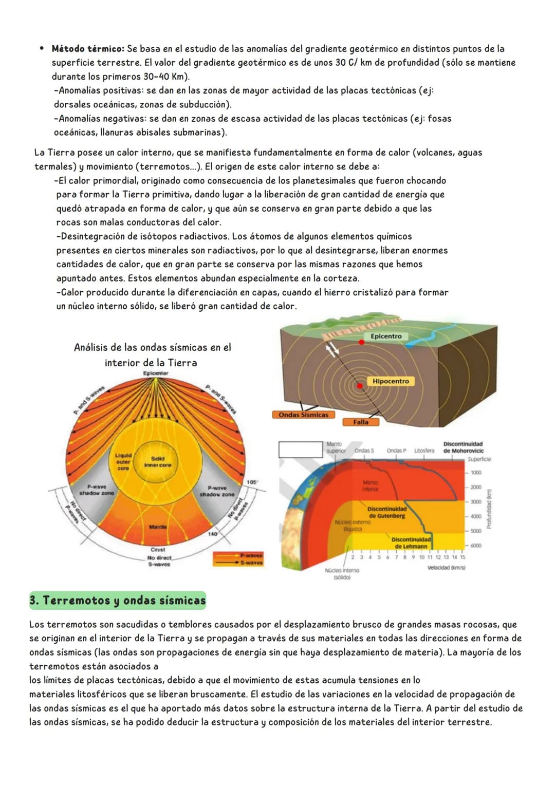 1.La Tierra como un gran sistema. La interacción entre los subsistemas.
Dentro del "sistema Tierra" se consideran cuatro subsistemas, los cu