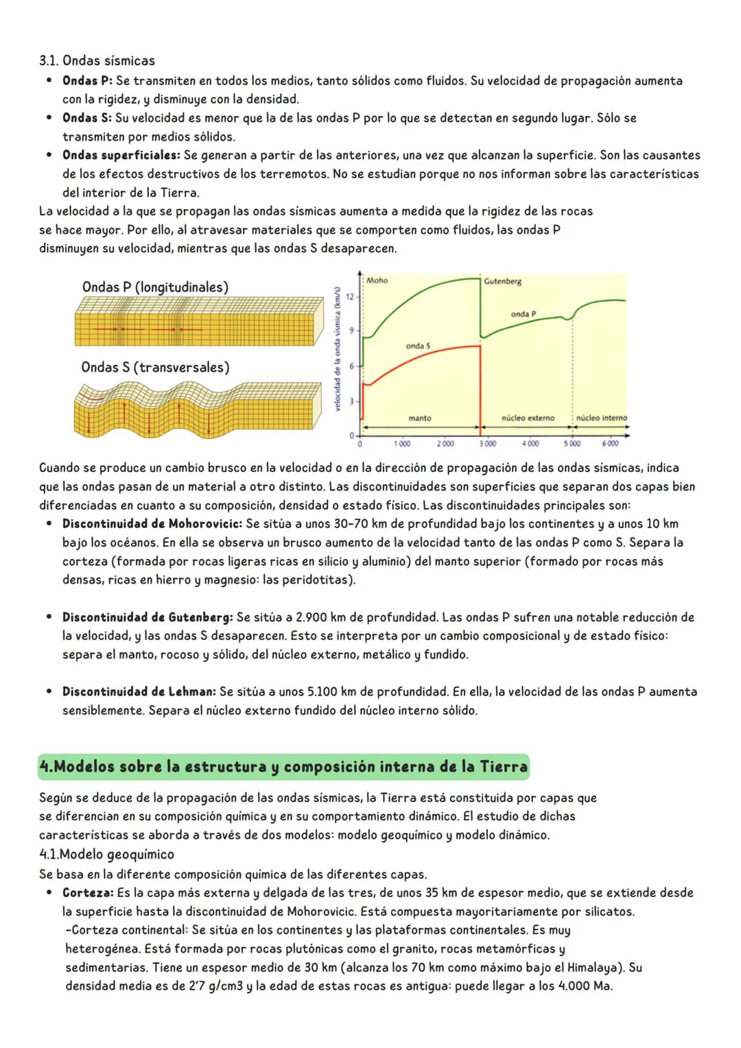 1.La Tierra como un gran sistema. La interacción entre los subsistemas.
Dentro del "sistema Tierra" se consideran cuatro subsistemas, los cu