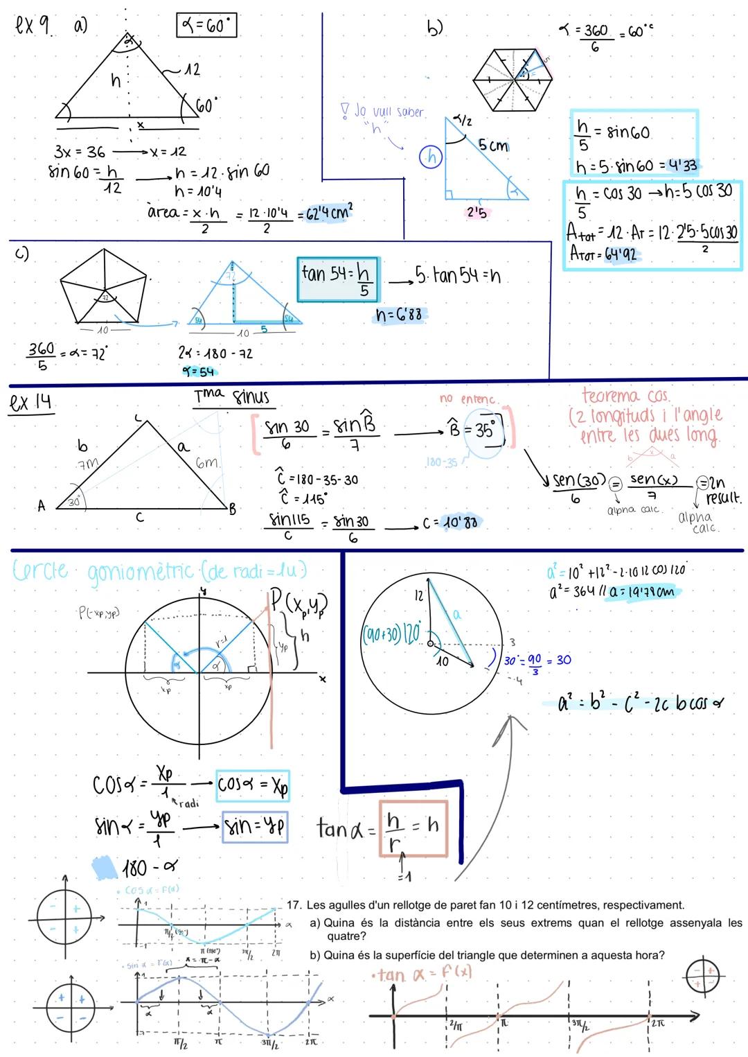 # TRIGONOMETRIA.

## MESURA D'ANGLES
que es un radiant?...

360

relació entre l'arc de corcle i el radi de la circumferència.
$
\frac{r}{r}