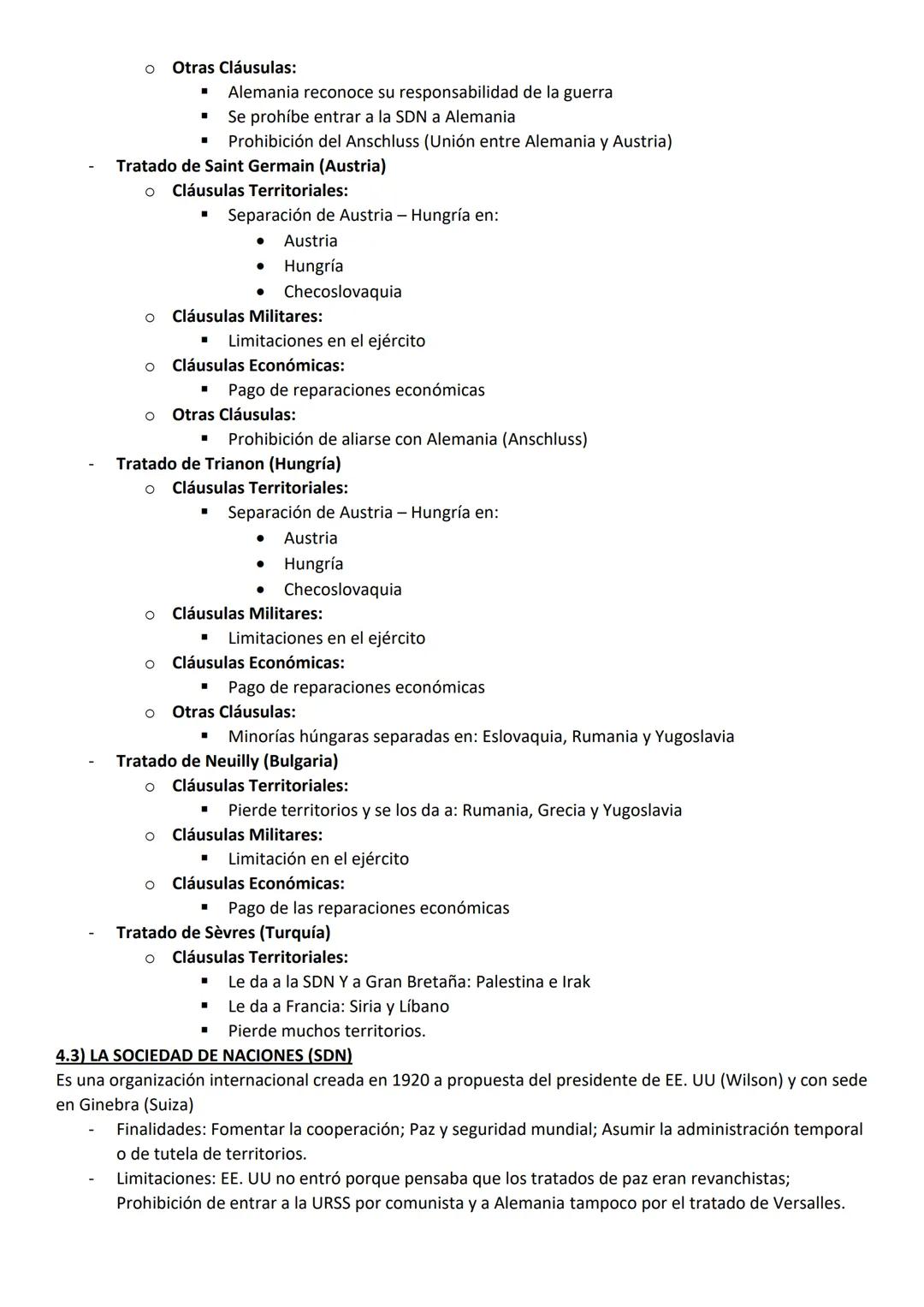 # TEMA 01: LA PRIMERA GUERRA MUNDIAL

1) LAS CAUSAS DE LA GUERRA

El periodo anterior a la guerra, 1870-1914, estuvo marcado en Europa por: 