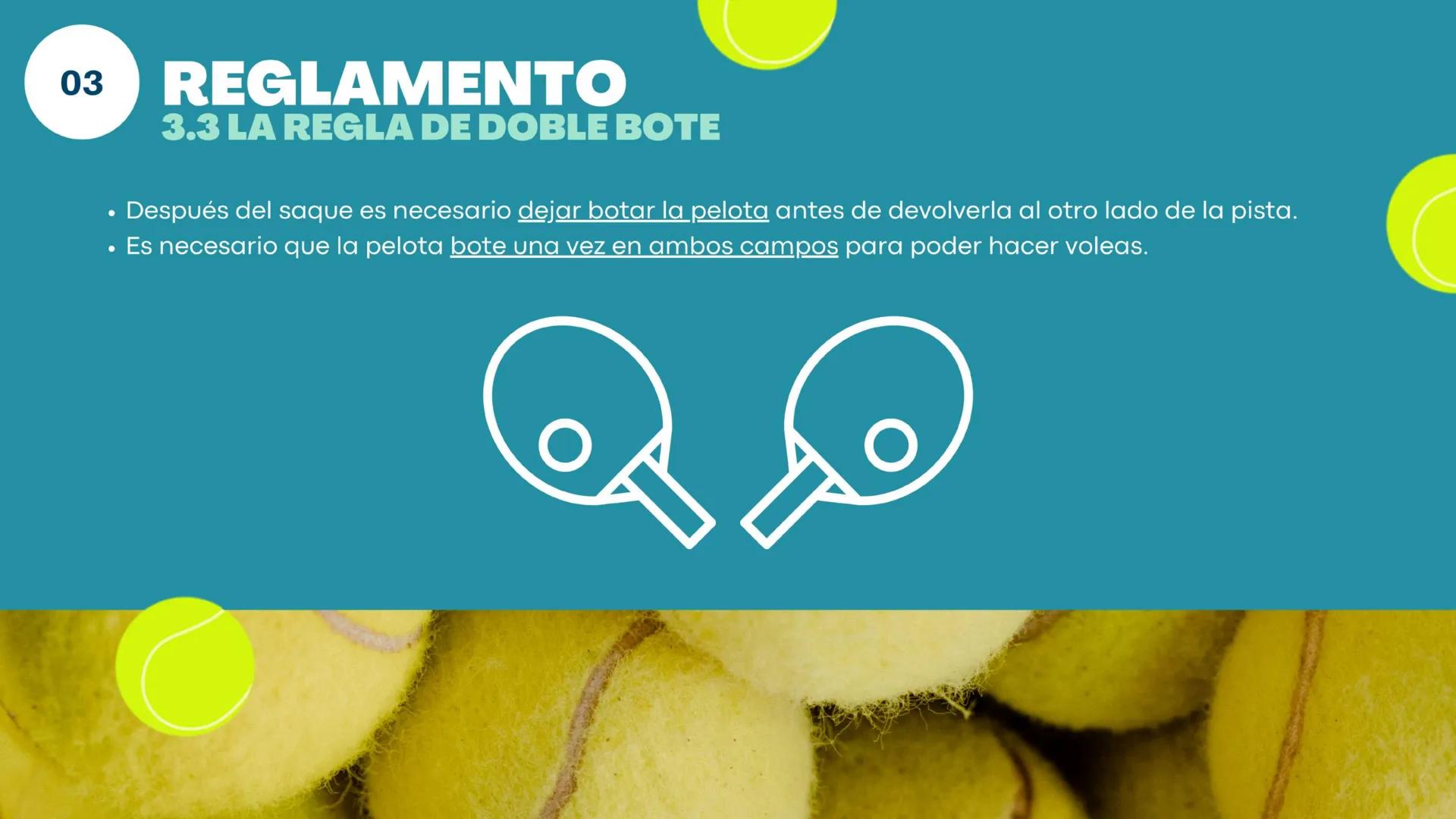 Cristina González Doñoro - BIZZ
PICKLEBALL 01
INTRODUCCIÓN
¿Qué es?
04
MATERIAL
INDICE.
02
HISTORIA
05
TERRENO DE
JUEGO
03
REGLAMENTO
06
¿CÓ