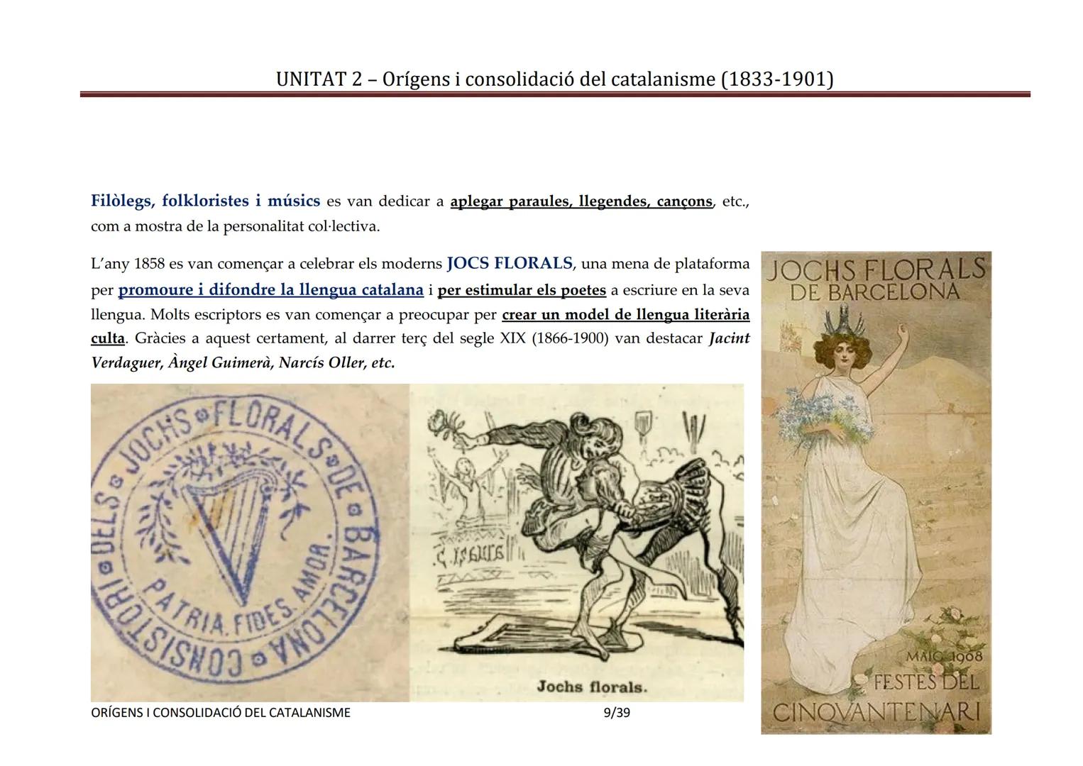 # UNITAT 2 - Orígens i consolidació del catalanisme (1833-1901)

# UD 2: ORÍGENS I CONSOLIDACIÓ DEL CATALANISME (1833- 1901)

ÍNDEX

0. Intr