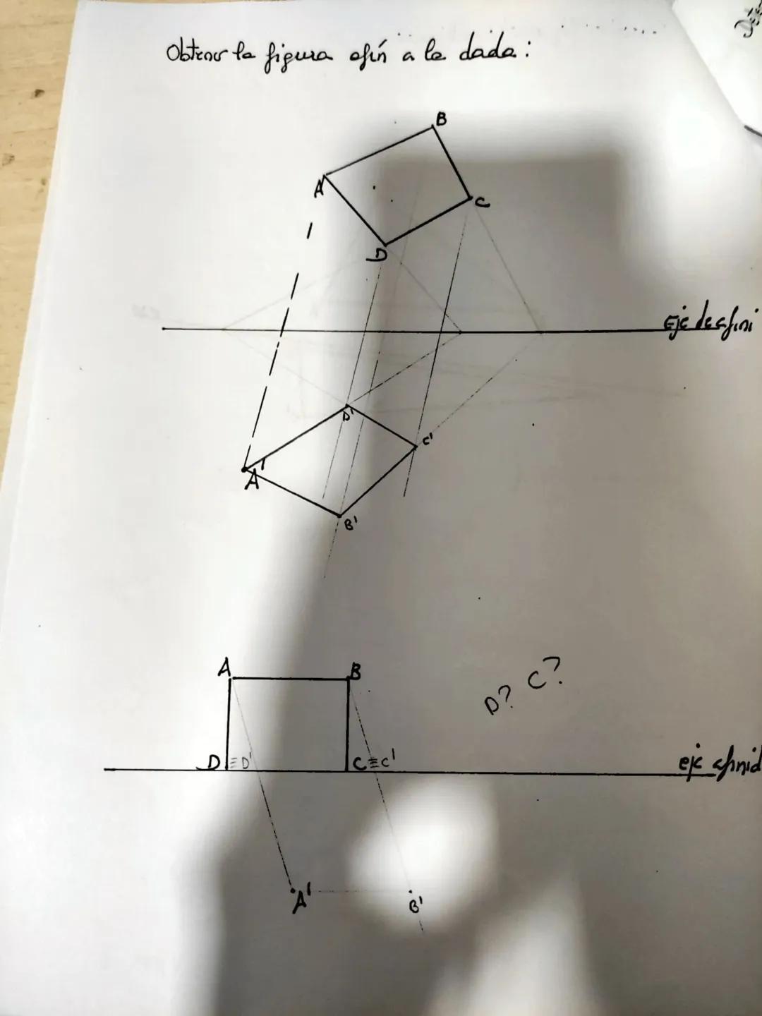 Homología y Difinidad.

Homologia:
Das figuras planas son homográficas cuando se conceponden punto.
punb y recla
le corresponden un punto y 