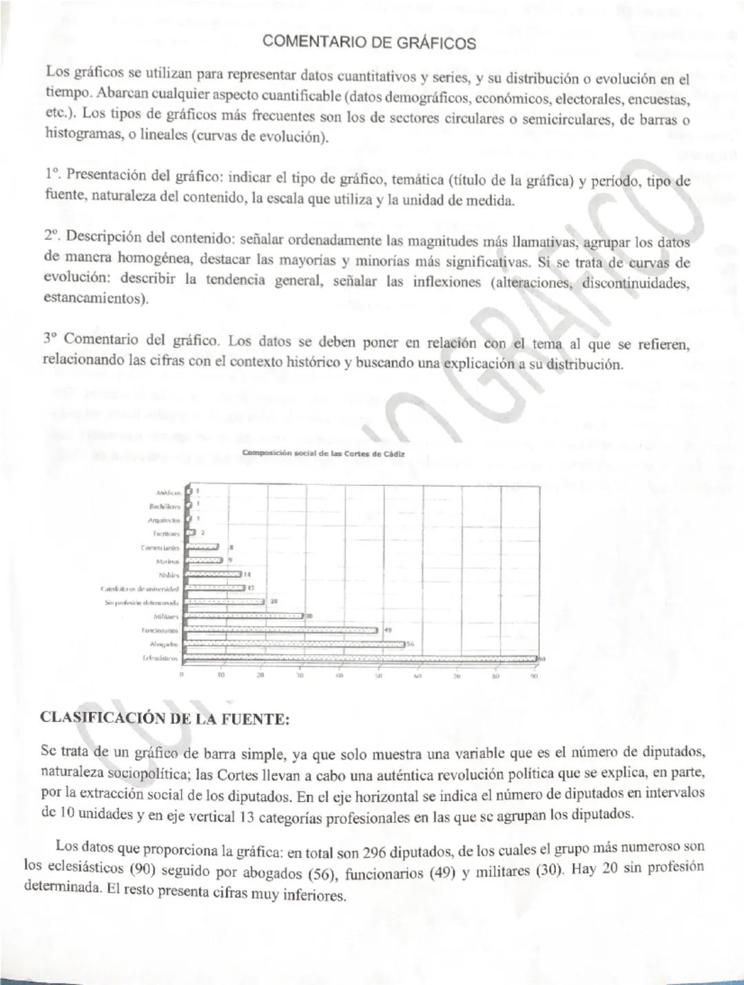 PAUTAS PARA REALIZAR UN COMENTARIO DE TEXTO HISTÓRICO.
Un texto histórico es un documento escrito que puede proporcionarnos, tras su interpr