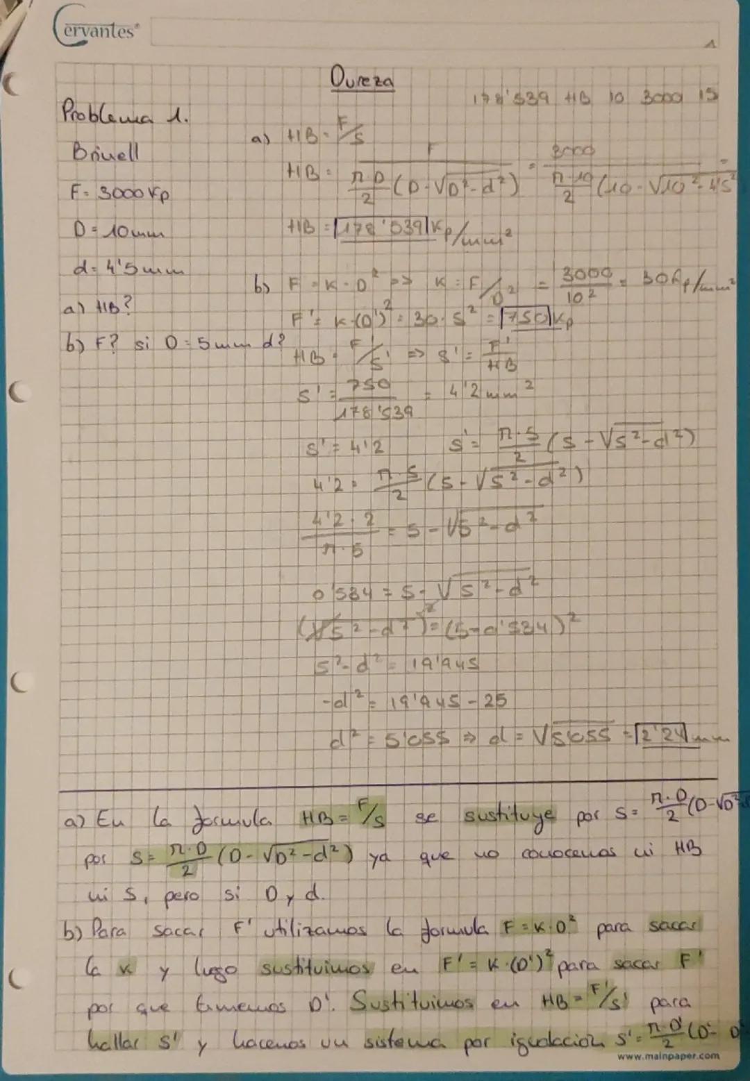 L
G
•
Formulario tecnologia.
Eweyes de dueza
Briell
D-VD-d
2
1·0 (0·√0²d²)
L
[HB: diex Bial,
кр/мия
Bricel
X-carga adicado, S = superficie.
