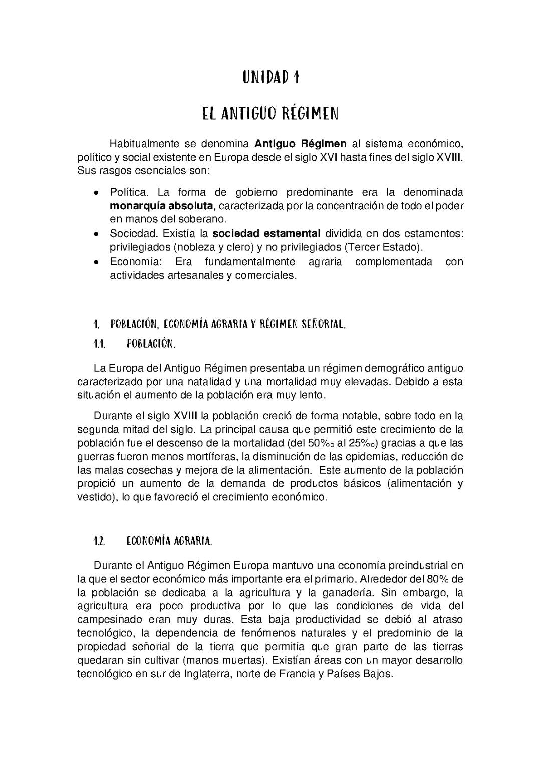 Antiguo Régimen 