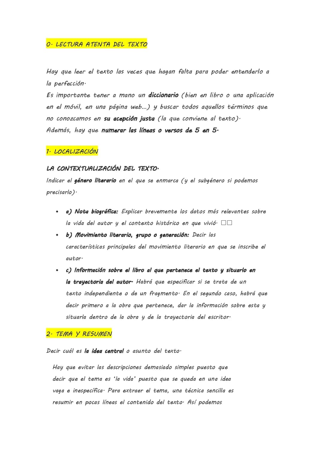 Guía Fácil para Entender Textos Literarios: Análisis y Resumen