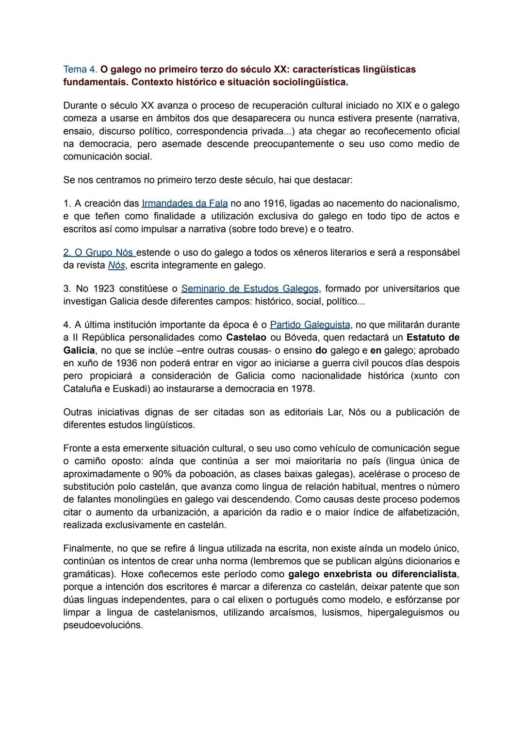 # Tema 1. Estereotipos e prexuízos lingüísticos: a súa repercusión nos usos.

A función esencial dunha lingua é a de servir como medio de co