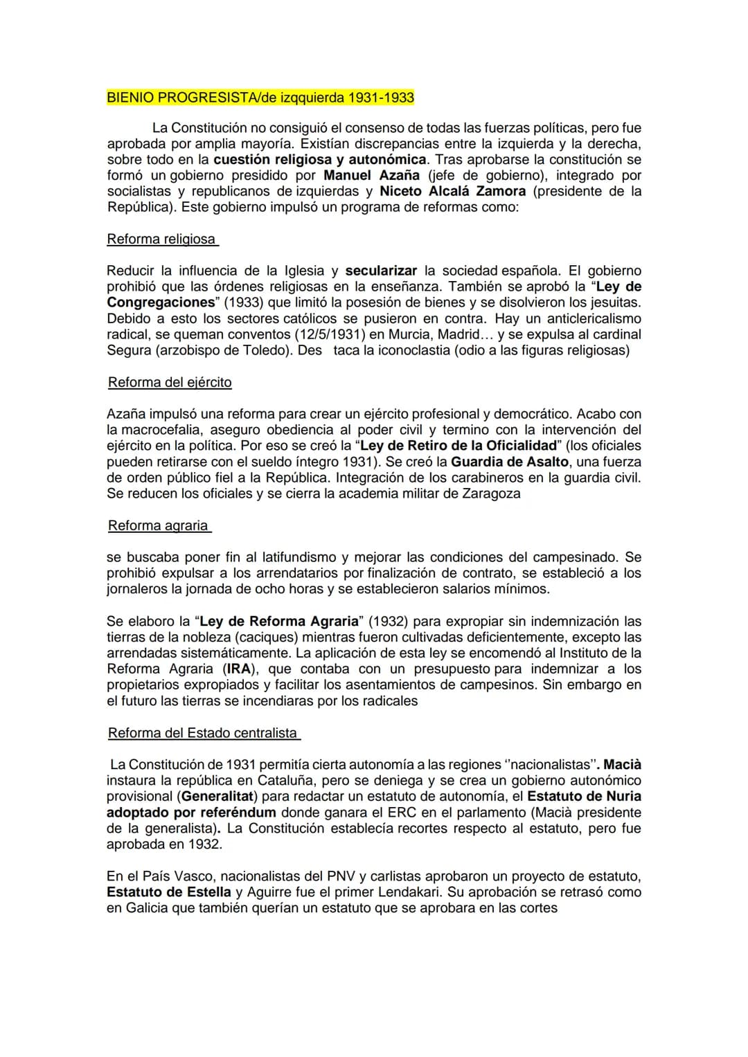 ÁMBITO ESTATAL
AMBITO REGIONAL
CNT
1911
FAI
8. Durruti
F. Ascaso
PARTIDO
SINDICALISTA
1933
A Pestaña
POUM
1935
A Nin
15. LA SEGUNDA REPÚBLIC