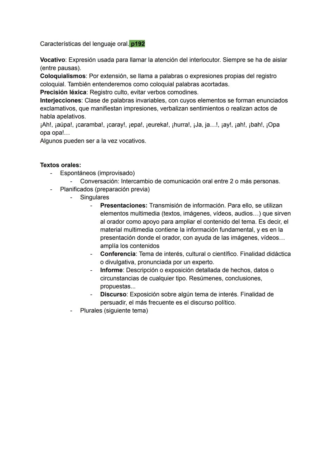 ¿Que es un texto?
Unidad lingüística, oral o escrita, independientemente de su extensión, que tiene sentido
total, y posee cohesión, coheren