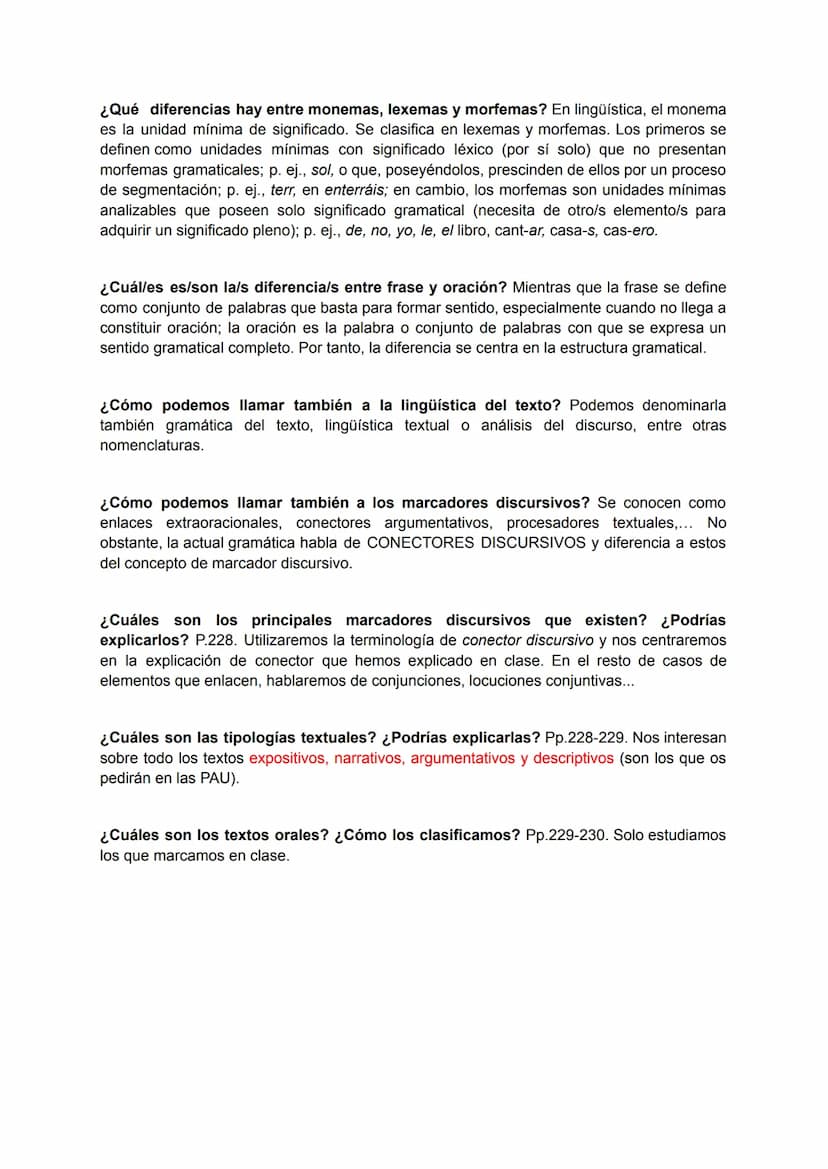 ¿Que es un texto?
Unidad lingüística, oral o escrita, independientemente de su extensión, que tiene sentido
total, y posee cohesión, coheren