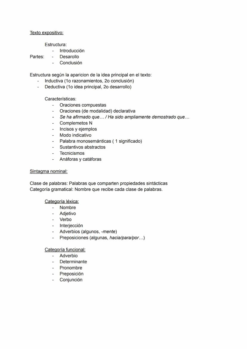 ¿Que es un texto?
Unidad lingüística, oral o escrita, independientemente de su extensión, que tiene sentido
total, y posee cohesión, coheren