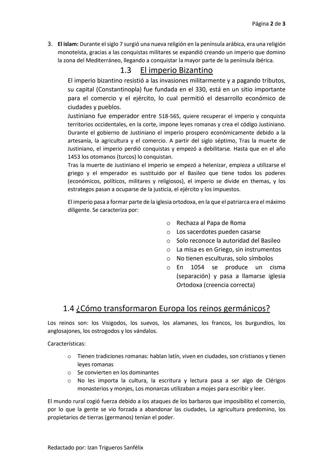 RESUMEN: Historia tema 1
Repaso Roma
Los romanos vivían en ciudades grandes.
El imperio romano se dividía en occidente y oriente.
O
A partir