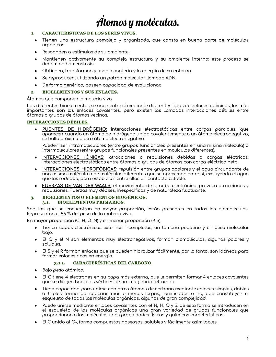 Temario Completo de Biología en 13 Temas