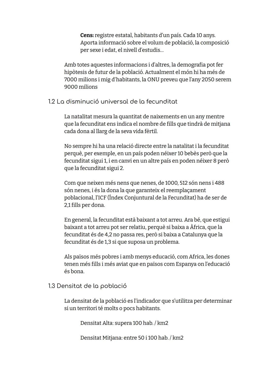 Geografia

Clara Sanchez # 1. Demografia:

Geografia: Ciència que descriu i explica l'aspecte actual, natural i humà de
la superfície de la 