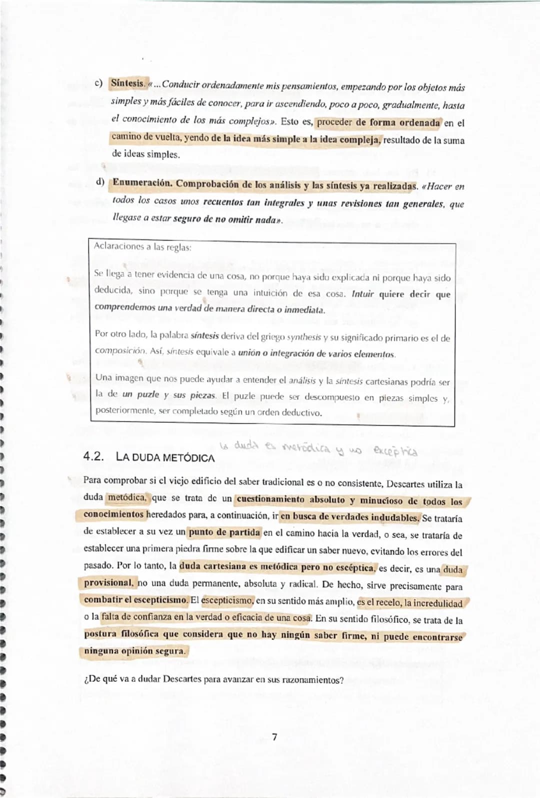 # RENÉ DESCARTES (1596-1650)

René Descartes nació en La Haya (en Turena) en 1596, en el seno de una familia acomodada,
y fue educado en el 