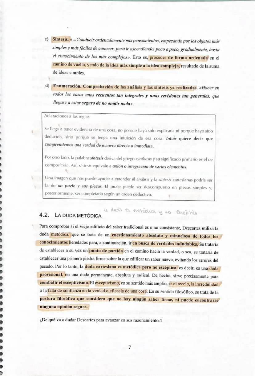 # RENÉ DESCARTES (1596-1650)

René Descartes nació en La Haya (en Turena) en 1596, en el seno de una familia acomodada,
y fue educado en el 