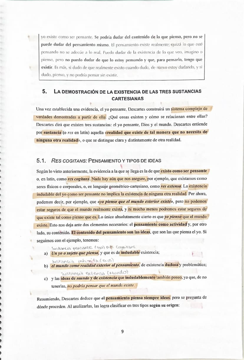 # RENÉ DESCARTES (1596-1650)

René Descartes nació en La Haya (en Turena) en 1596, en el seno de una familia acomodada,
y fue educado en el 