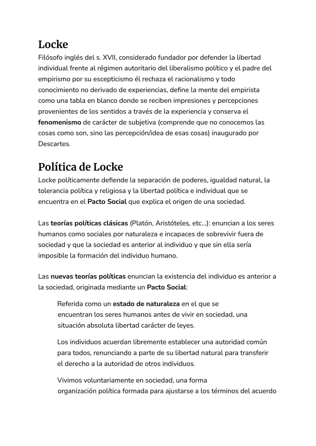 
<p>El contexto histórico del empirismo se sitúa en el Renacimiento (s.XV-XVI), época en la que se abandonó el teocentrismo para centrarse e