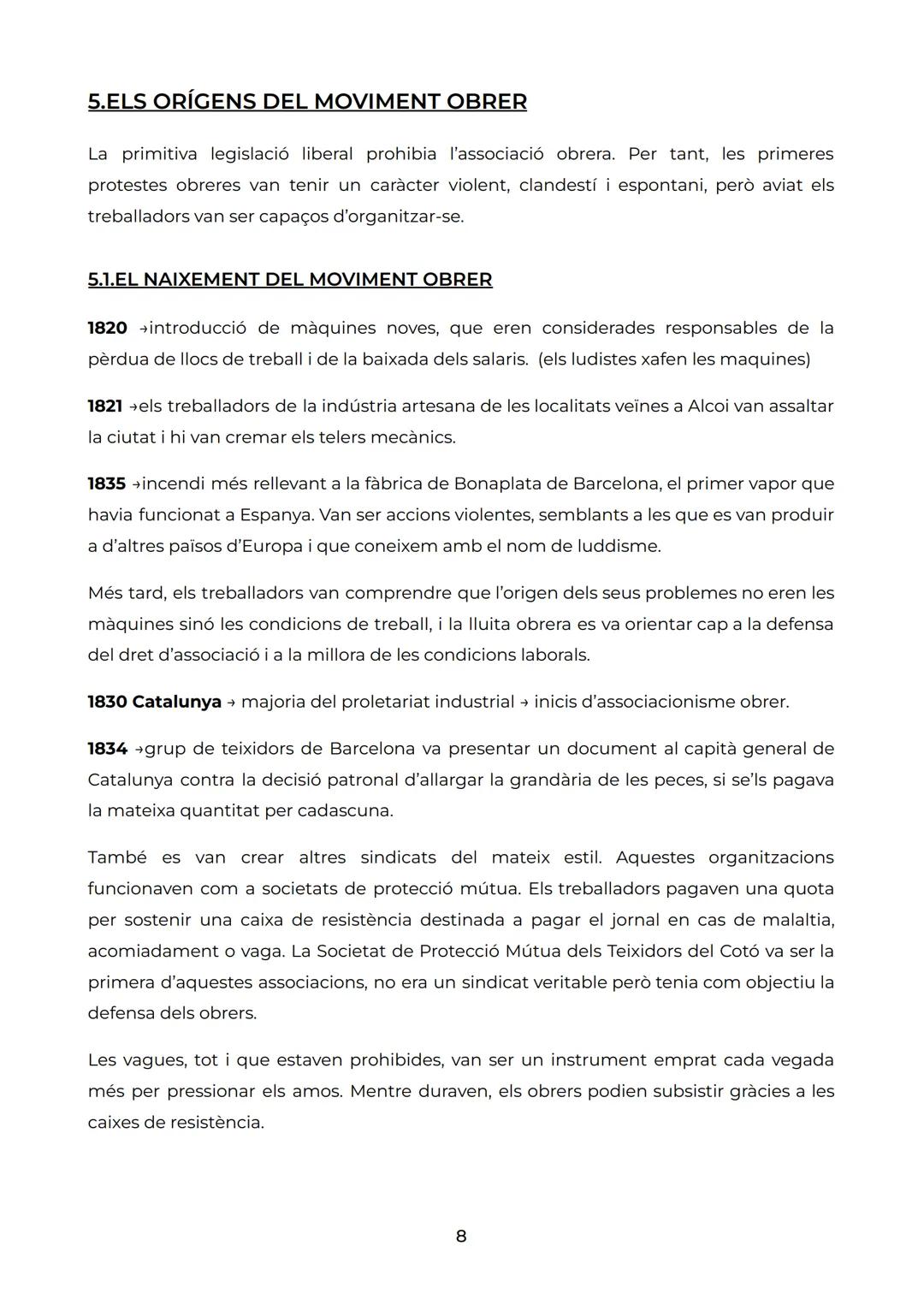 # SOCIETAT I MOVIMENTS SOCIALS

# DEL SEGLE XIX

## 1.LA CONFIGURACIÓ D'UNA SOCIETAT DE CLASSES

### 1.1.LA FI DE LA SOCIETAT ESTAMENTAL

Co