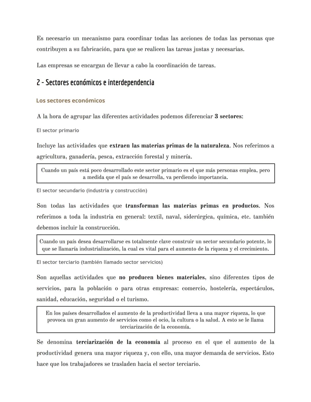 
<h2 id="primertrimestre1bac">PRIMER TRIMESTRE - 1º BAC</h2>
<h3 id="tema3produccinyempresa">Tema 3. Producción y empresa</h3>
<h4 id="laesp