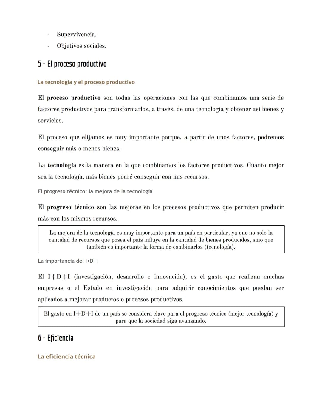
<h2 id="primertrimestre1bac">PRIMER TRIMESTRE - 1º BAC</h2>
<h3 id="tema3produccinyempresa">Tema 3. Producción y empresa</h3>
<h4 id="laesp