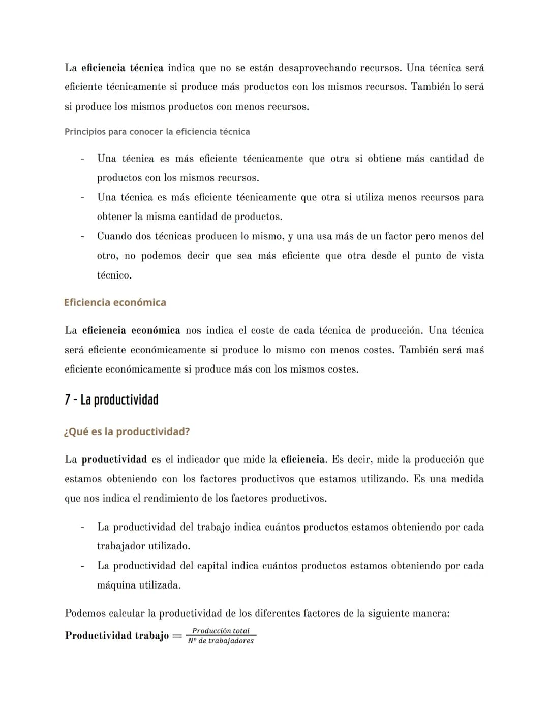 
<h2 id="primertrimestre1bac">PRIMER TRIMESTRE - 1º BAC</h2>
<h3 id="tema3produccinyempresa">Tema 3. Producción y empresa</h3>
<h4 id="laesp