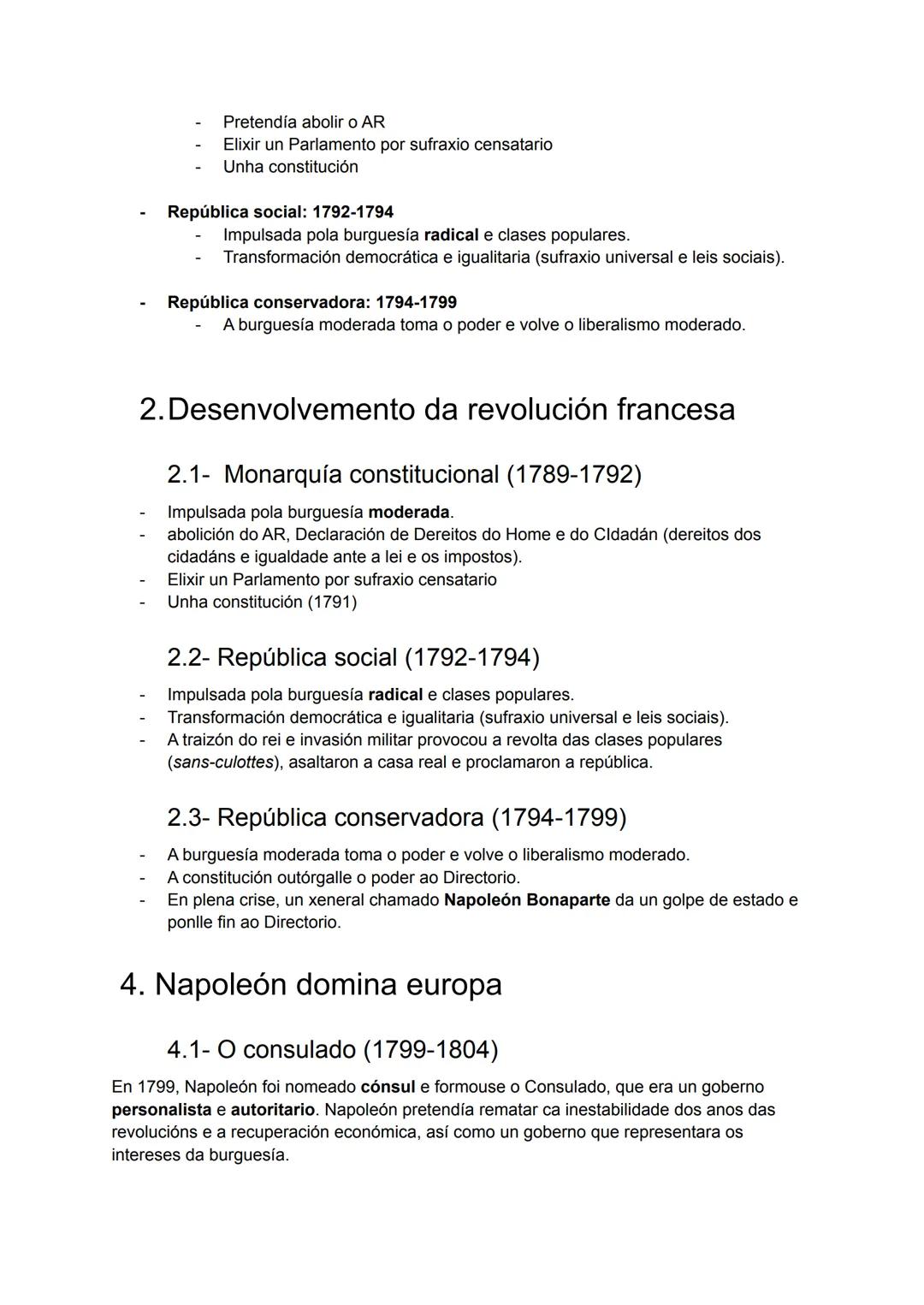 # 1- O ANTIGO RÉXIME

1.  Por que o antigo réxime entrou en crise?

Antigo Réxime: sistema económico, político e social, semellante ao feuda