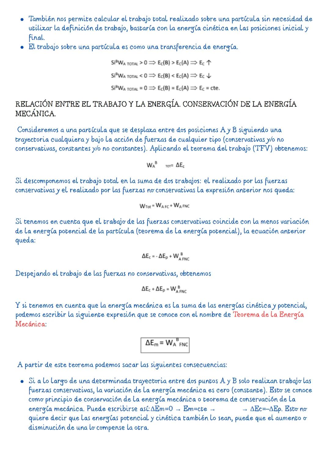 TRABAJO Y ENERGÍA
DEFINICIÓN DE TRABAJO
Decimos
que una fuerza realiza trabajo sobre un cuerpo si le transfiere alguna forma de energía.
En 