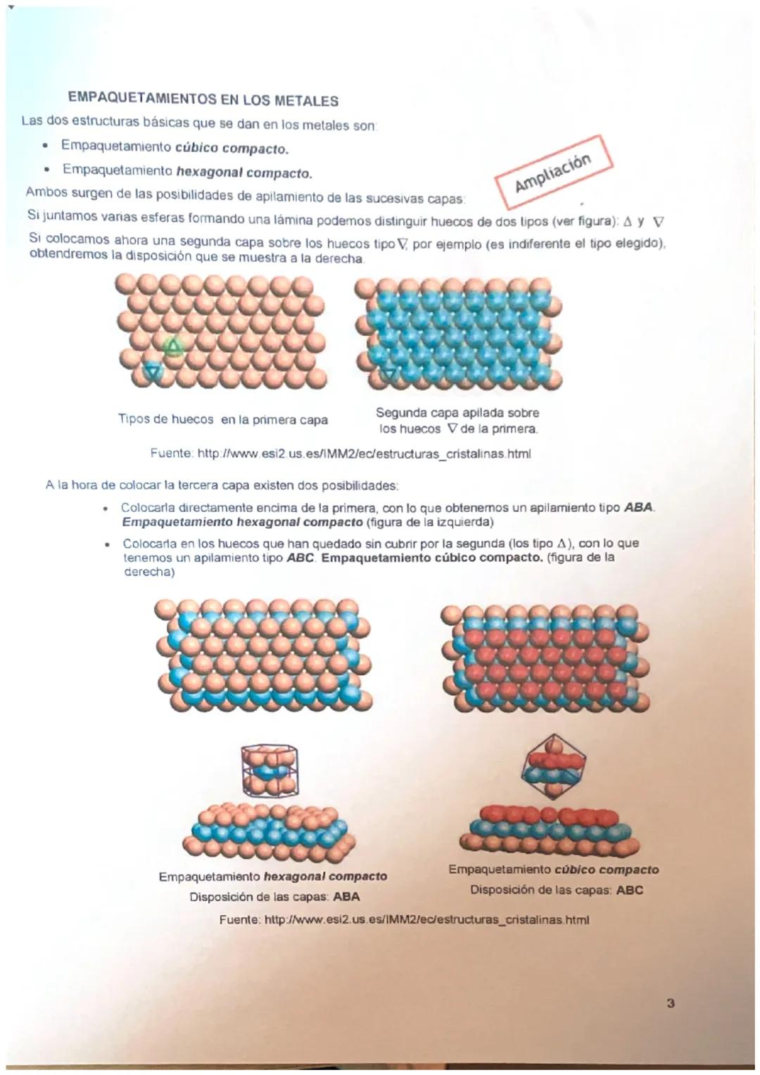 Opto, Fisica
y Química
VI
El Enlace Metálico
El enlace metálico es el que mantiene unidos los átomos de los metales.
Mediante la estructura 
