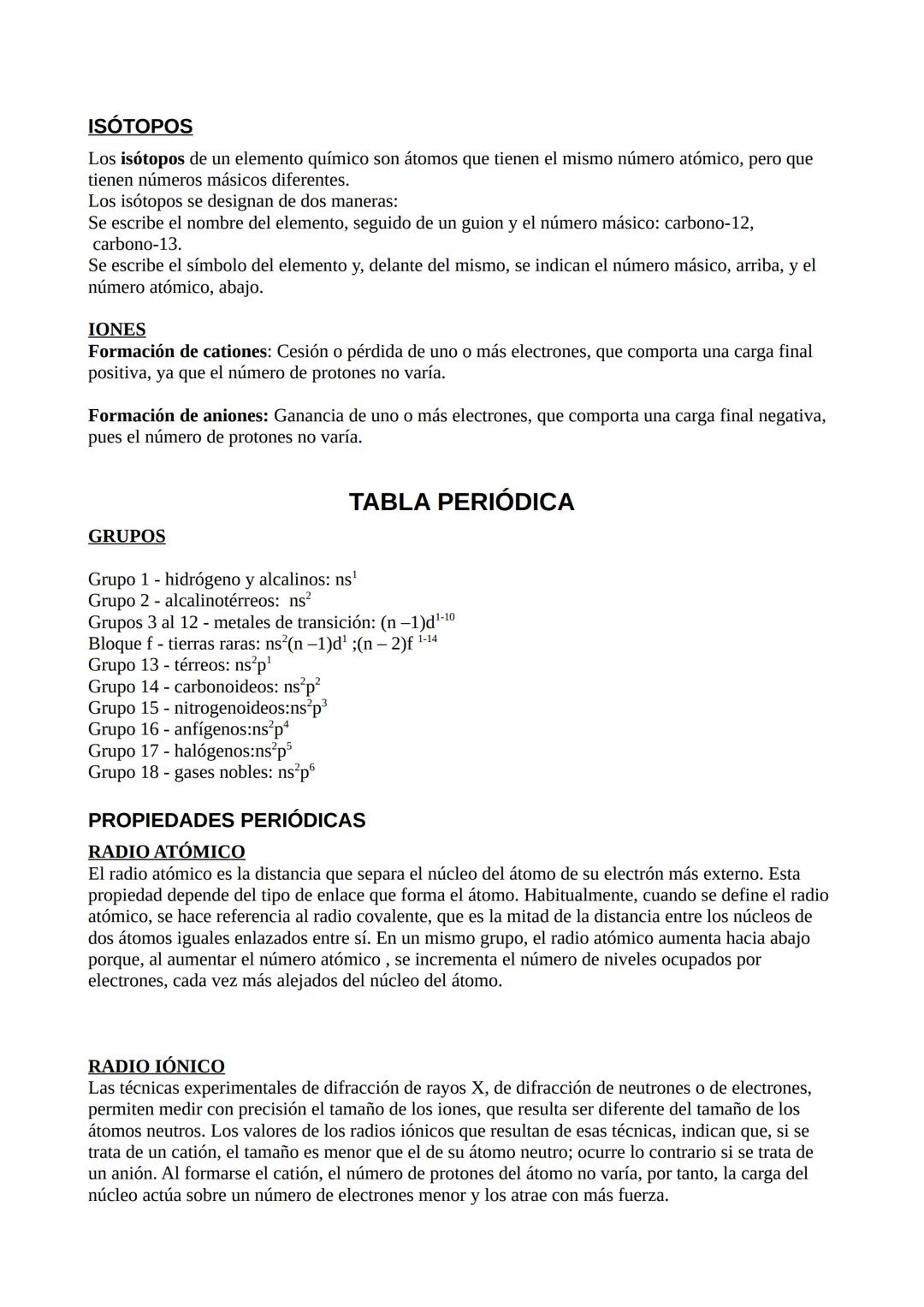 ESPECTRO ATÓMICO
Se denomina espectro electromagnético al conjunto de frecuencias, o longitudes de onda, de las
radiaciones electromagnética