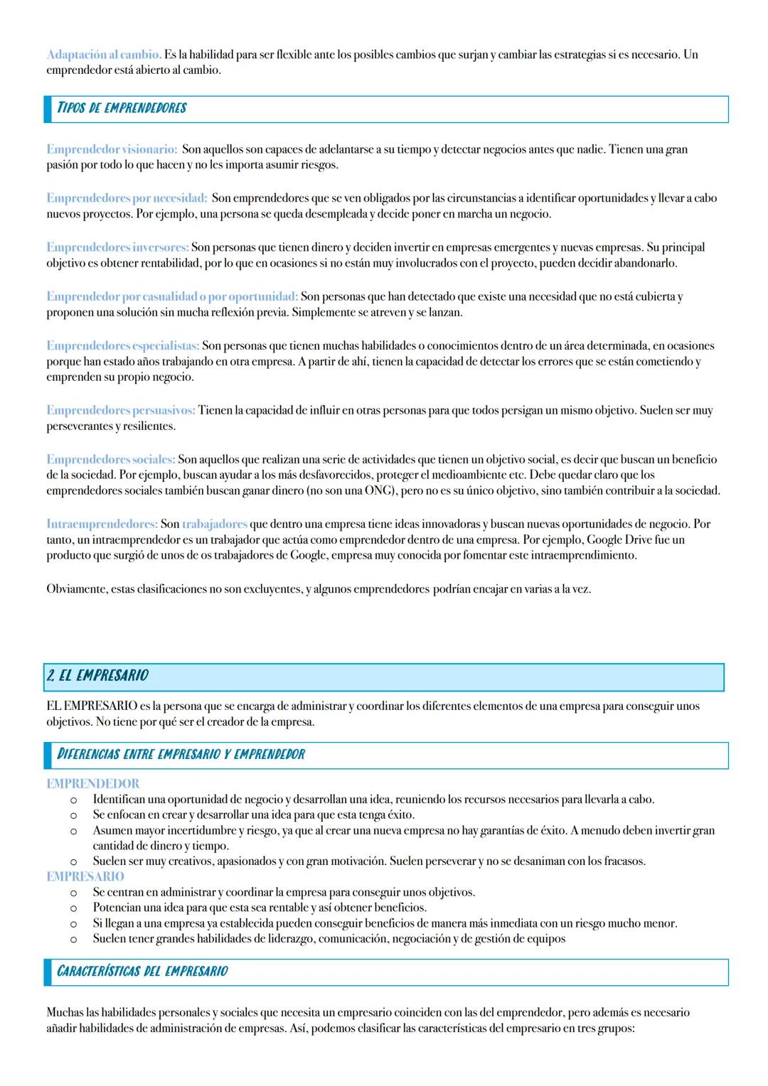 TEMA 1: EL EMPRENDEDOR Y LA
INNOVACIÓN
1.¿QUÉ ES UN EMPRENDEDOR?
UN EMPRENDEDOR es una persona que tiene la capacidad de identificar una opo
