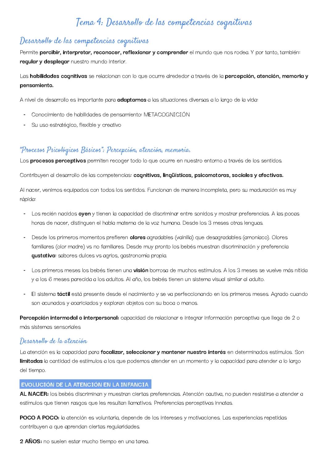 Cómo Desarrollar las Competencias Cognitivas y Habilidades Sensoriales en Niños