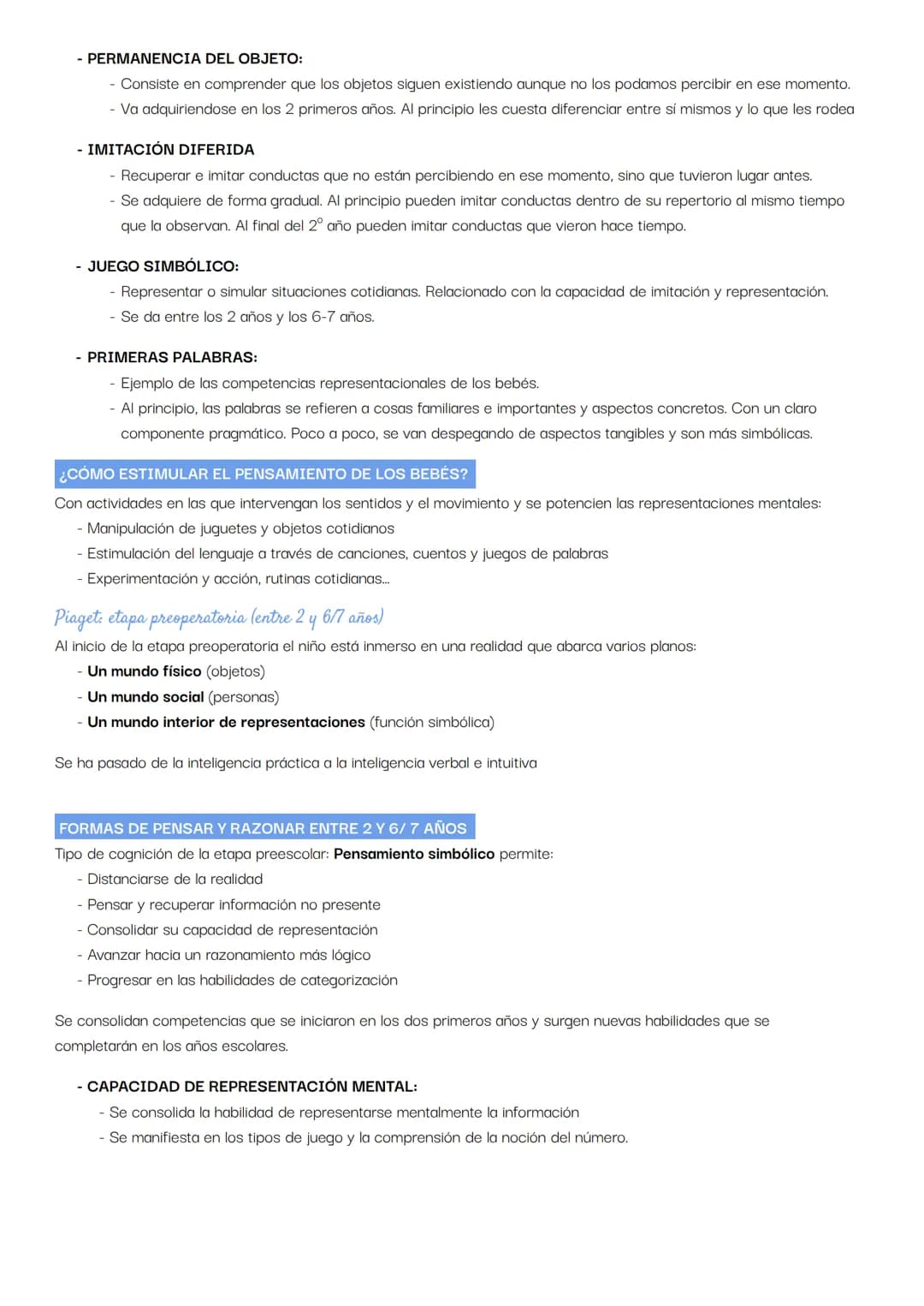 Tema 4: Desarrollo de las competencias cognitivas
Desarrollo de las competencias cognitivas
Permite percibir, interpretar, reconocer, reflex