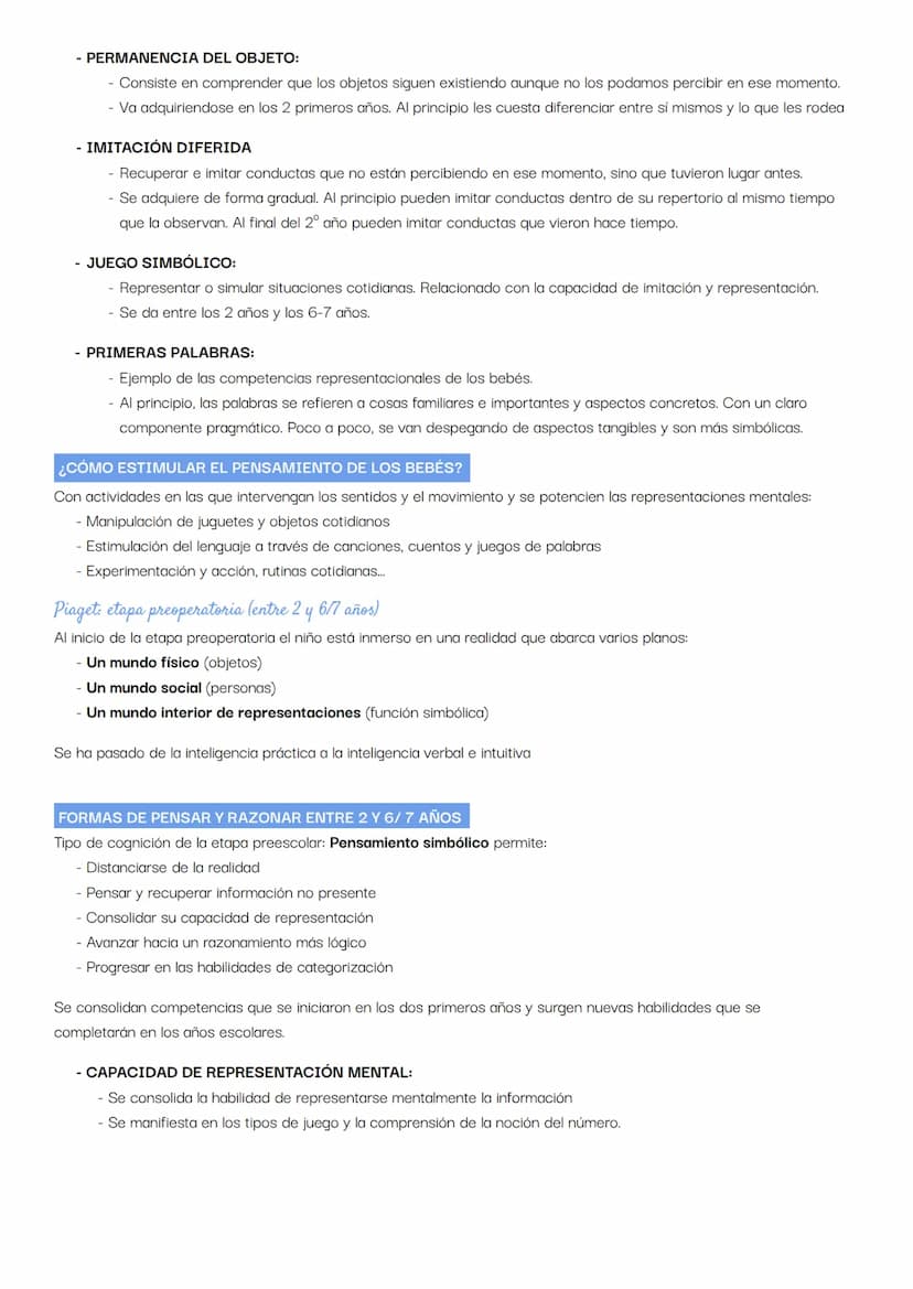 Tema 4: Desarrollo de las competencias cognitivas
Desarrollo de las competencias cognitivas
Permite percibir, interpretar, reconocer, reflex