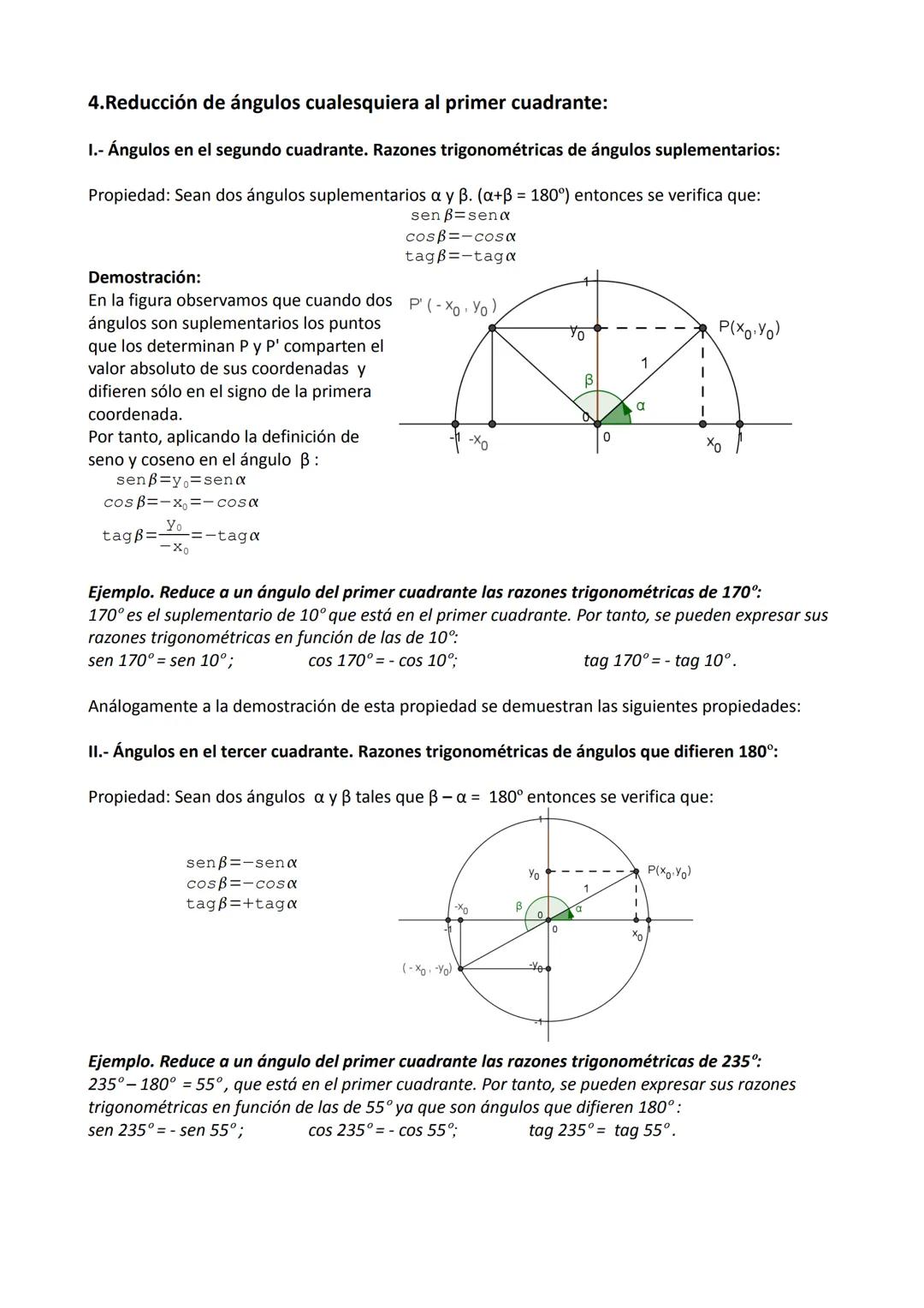 Apuntes Trigonometría. 4º ESO.
Conceptos previos:
Notación:
En un triángulo, los vértices se denotan con letras
mayúsculas (A, B y C). Los l