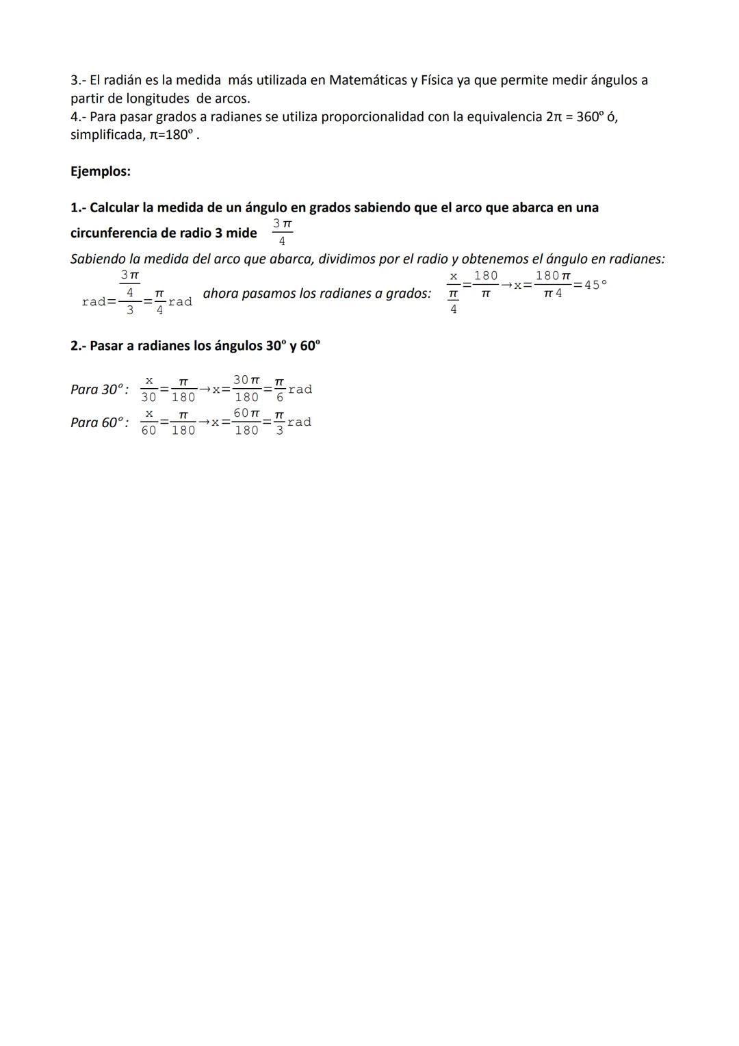 Apuntes Trigonometría. 4º ESO.
Conceptos previos:
Notación:
En un triángulo, los vértices se denotan con letras
mayúsculas (A, B y C). Los l