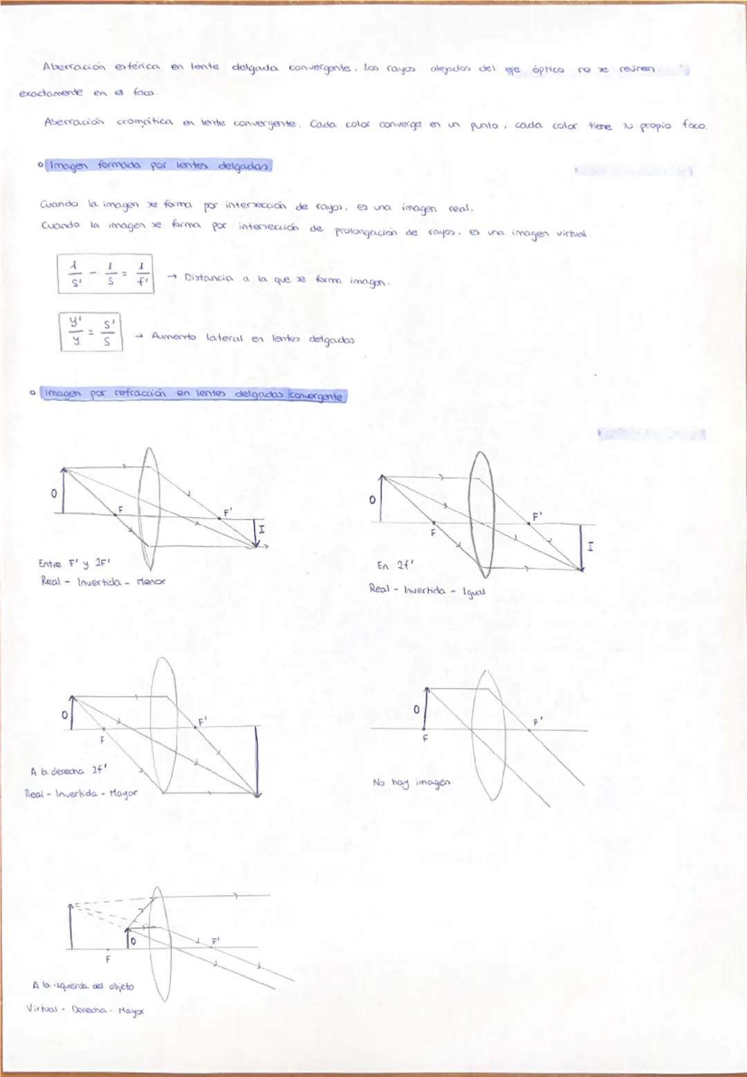 # TEMA 8: ÓPTICA GEOMÉTRICA

Óptica geométrica → parte de la física que estudia los rayos que experimenta la dirección de propagación de los