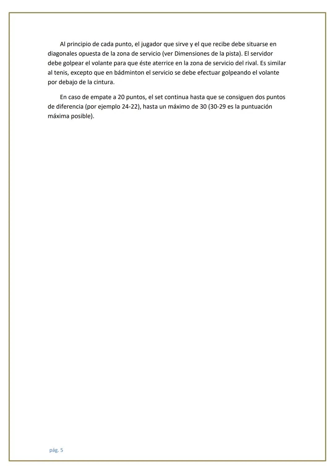 UNIT 4: EL BÁDMINTON
1. Historia
El actual juego de bádminton surgió en Asia, más específicamente, en la India,
donde recibía el nombre de '