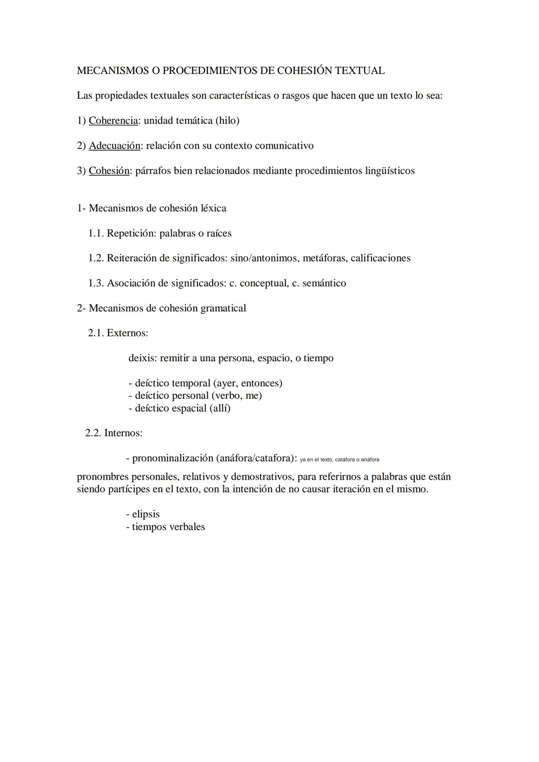 # PRIMER EXAMEN SEGUNDO TRIMESTRE CASTELLANO

# SINTAXIS Y PROPIEDADES TEXTUALES

Tipos de proposición/oración:

- Coordinada (con nexo e in