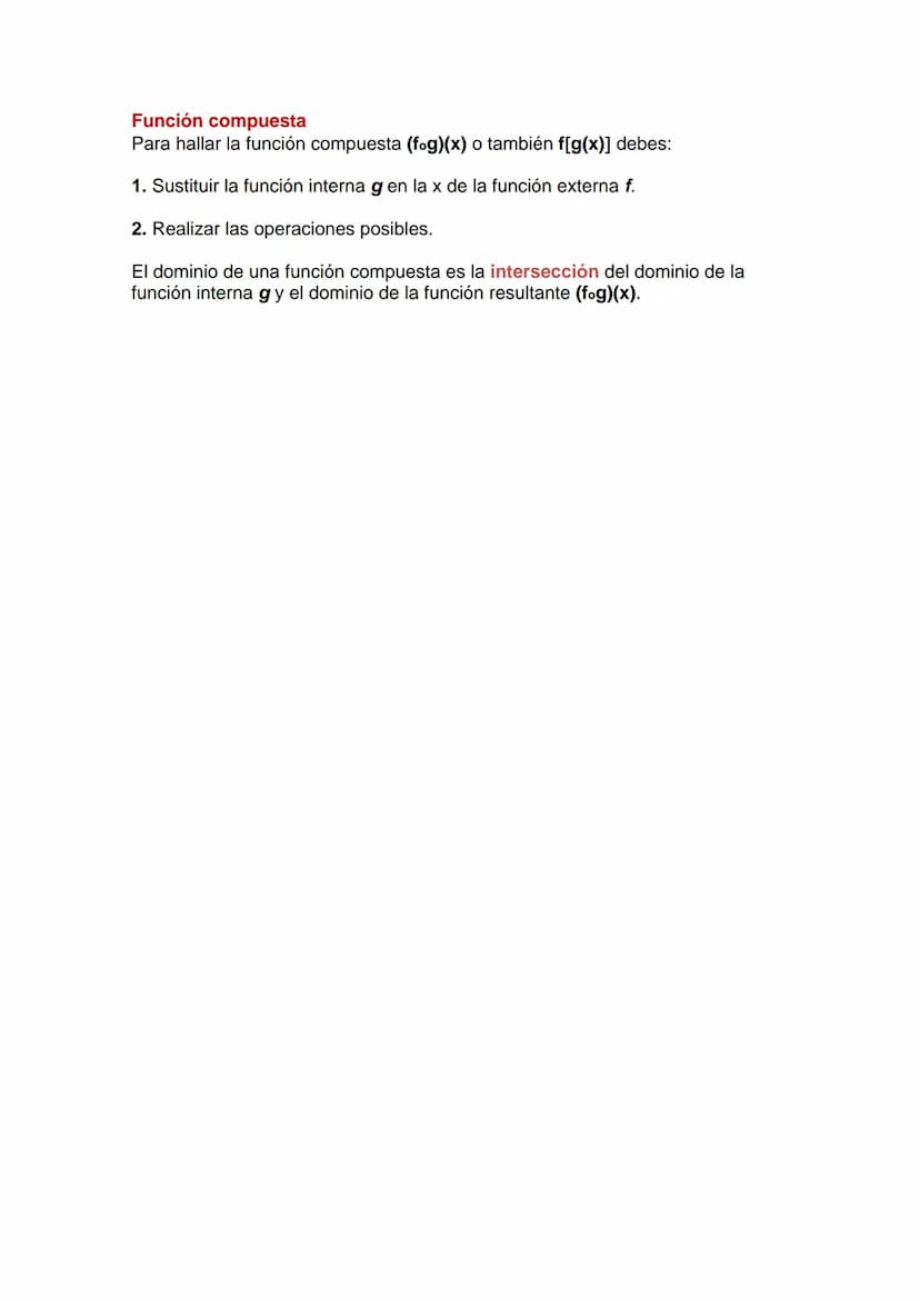 Resumen sobre funciones.
Posee contenido de secundaria hasta de 12 grado.
En este tema es importante que sepas:
1. Aplicar el concepto de fu