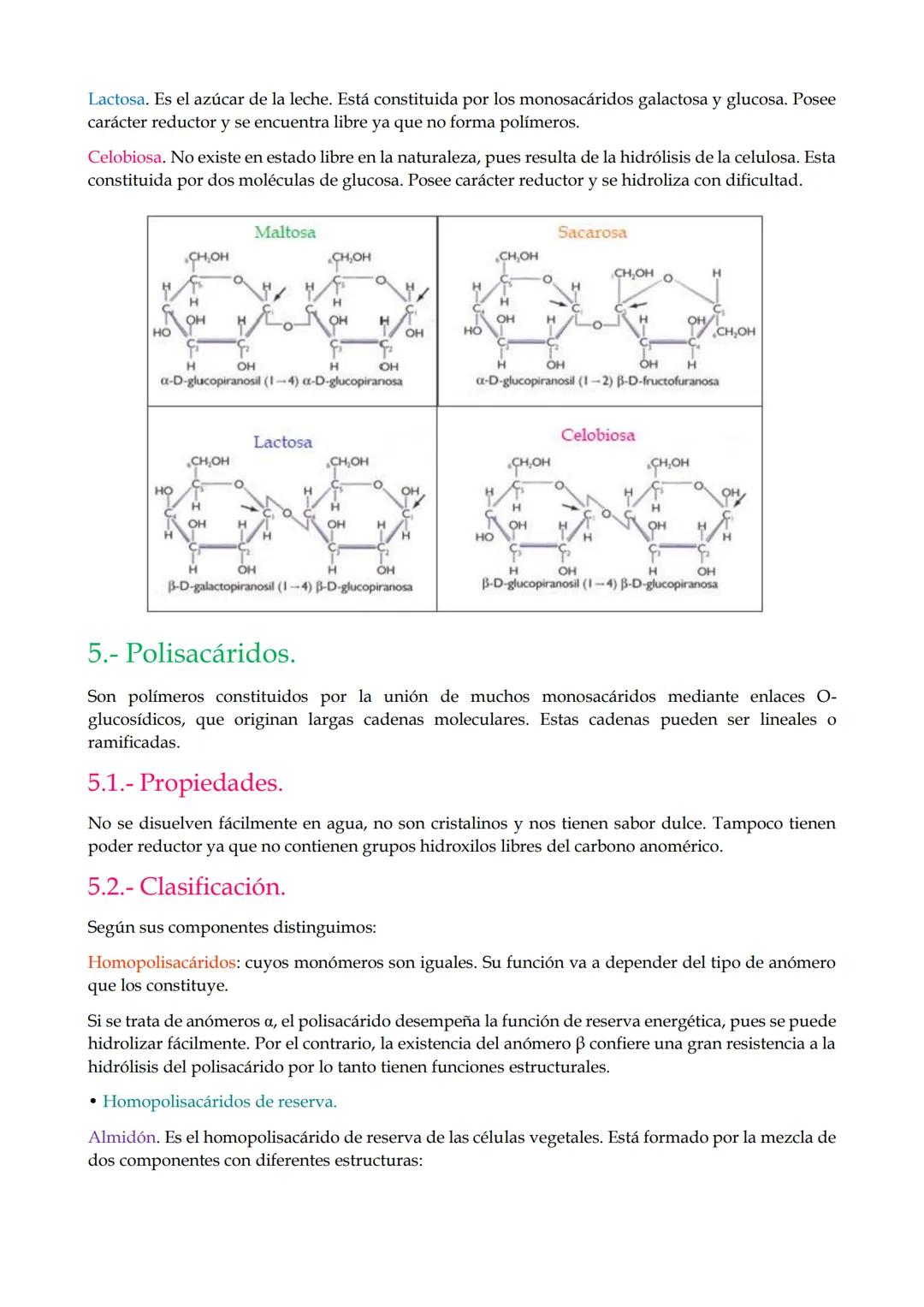 1.-Características generales y clasificación de los glúcidos.
2.-Monosacáridos.
2.1. Propiedades.
2.2. Estereoisomería
2.3. Clasificación.
2