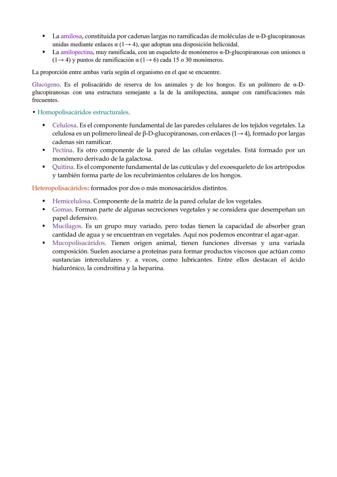 1.-Características generales y clasificación de los glúcidos.
2.-Monosacáridos.
2.1. Propiedades.
2.2. Estereoisomería
2.3. Clasificación.
2