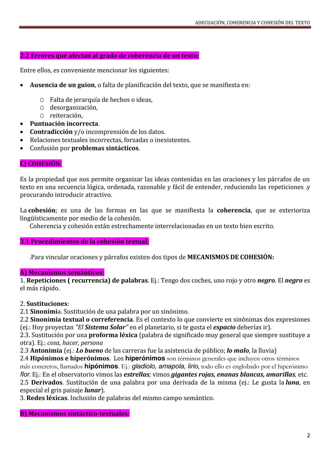LOS TEXTOS
Cuando hemos de producir un texto, sea una prueba de examen, un comentario de cualquier
tipo, un trabajo académico una exposición