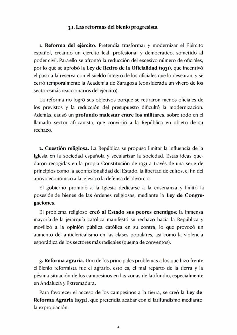 TEMA 8
LA SEGUNDA REPÚBLICA.
LA CONSTITUCIÓN DE 1931.
POLÍTICA DE REFORMAS Y
REALIZACIONES
CULTURALES. REACCIONES
ANTIDEMOCRÁTICAS
1. Introd